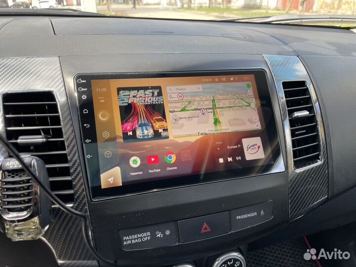 Магнитола Teyes CC3 Mitsubishi Outlander 2 XL