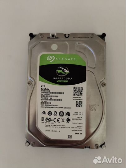 Жесткий диск 2 тб seagate barracuda