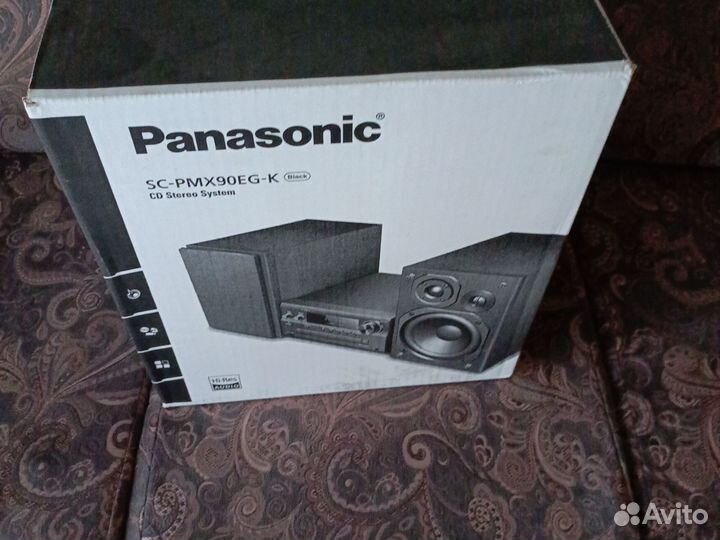 Hi-Fi, Hi-Res audio, Panasonic SC-PMX90EG. новый