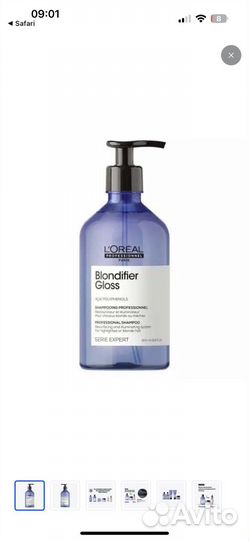 Шампунь Blondifier Gloss Loreal