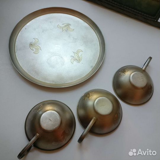 Кофейный набор СССР мельхиор