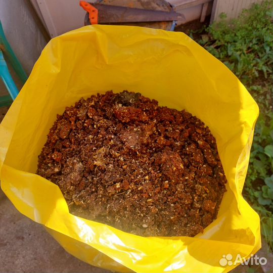 Корм для животных яблочный для гусей, уток,кур,лош