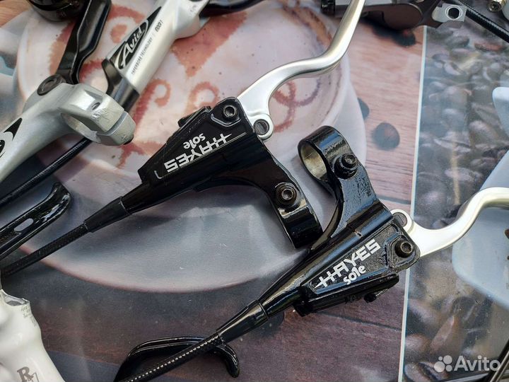 Гидравлические тормоза Avid Elixr1 и Hayes