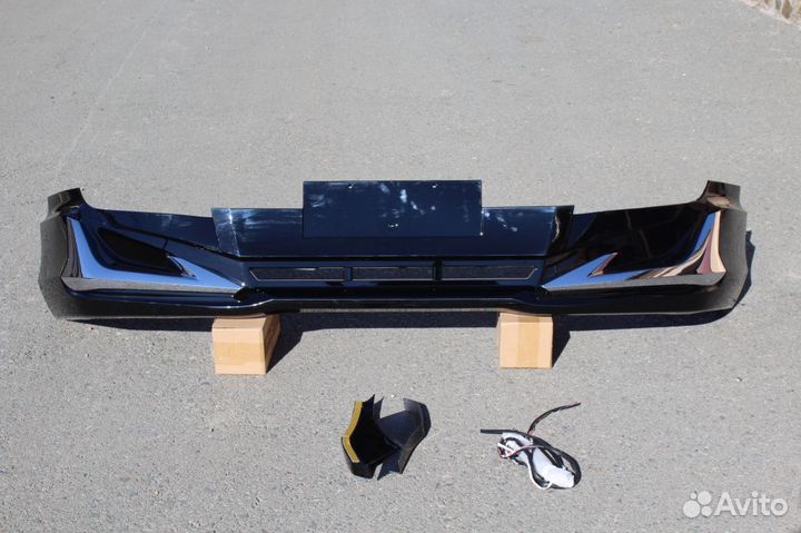 Prado 120 тюнинг передняя Губа Modellista H4NV8