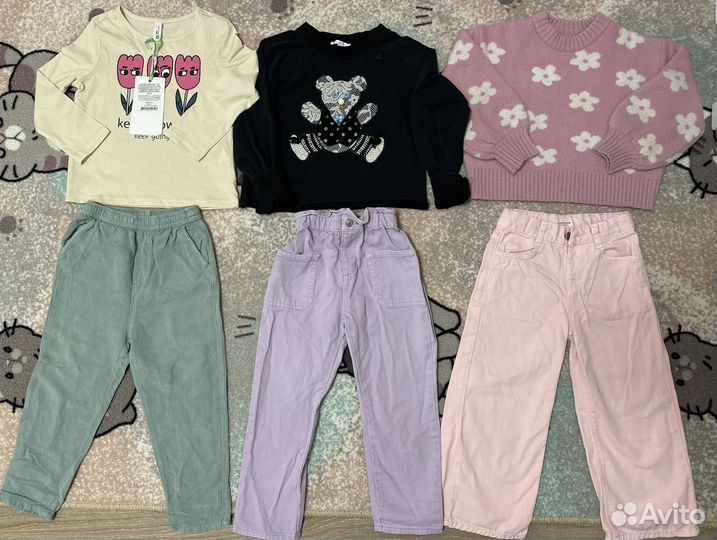 Пакет вещей на девочку 104