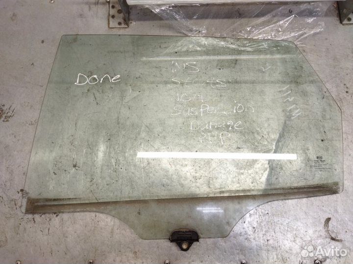 Стекло двери заднее левое Kia Ceed ED 1.6 2009