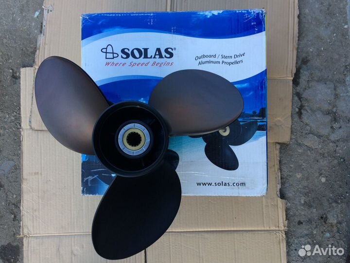 Винт гребной алюм.3*15,3*21 L новый в упаковке