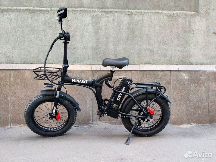 Электровелосипед minako F10 mini складной