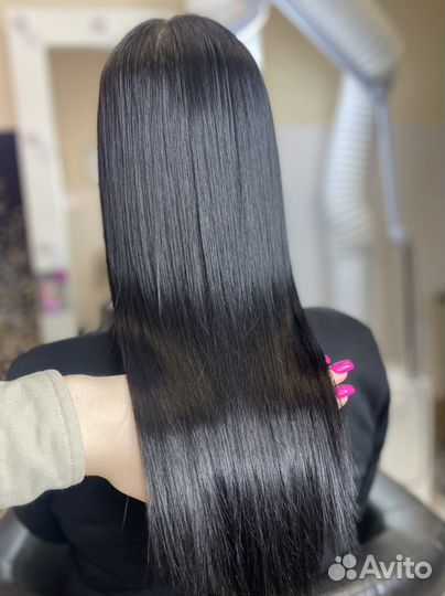 Кератиновое выпрямление волос/Ботокс