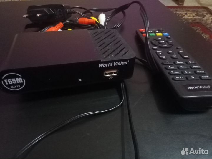 Тв тюнер dvв t2 Т65М World Vision