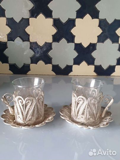 Чайная пара скань