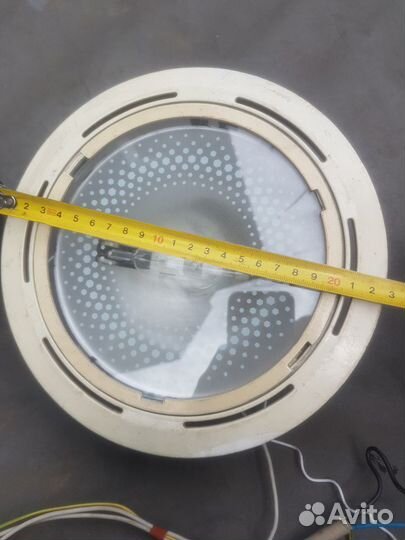 Светильник DLH 150 мгл RX7s круглый неповоротный