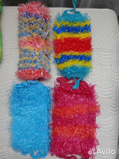 Мочалка ручной работы