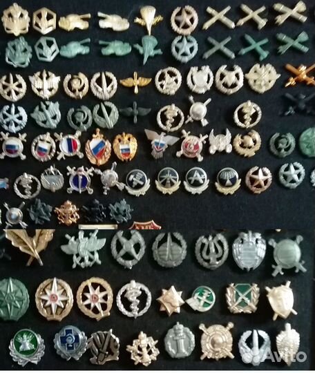 Кокарды и эмблемы, знаки