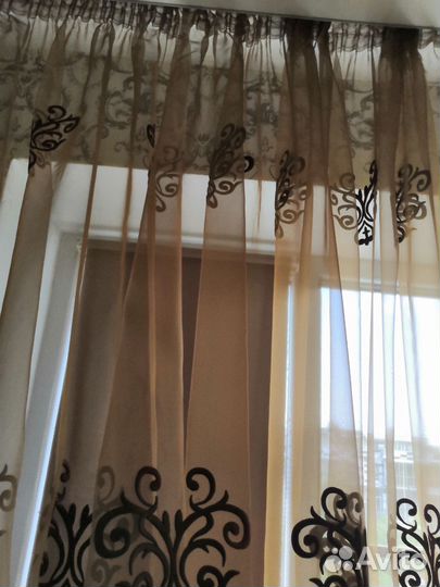 Тюль органза