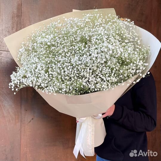 Красивые Букеты из Гипсофилы. Доставка/Самовывоз