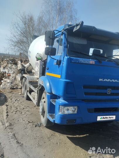 Автобетоносмеситель КАМАЗ 65115-62, 2015