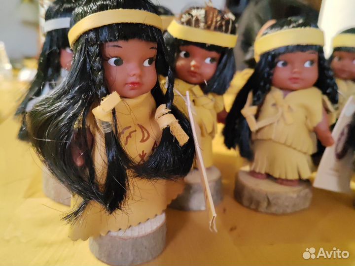Кукла коренных американцев 1950-х