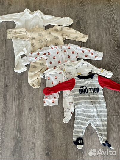 Большой пакет для мальчика размеры 50-56-62