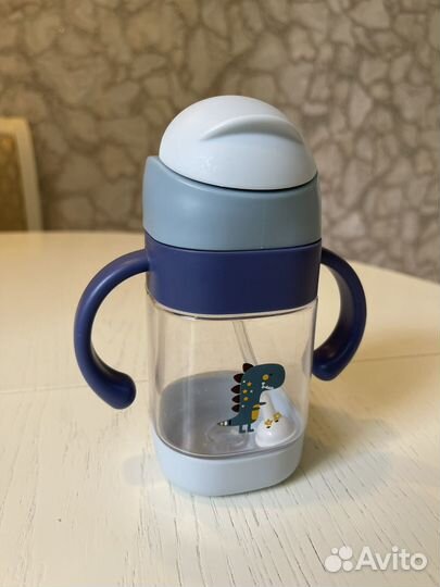 Бутылочка поильник с трубочкой для кормления