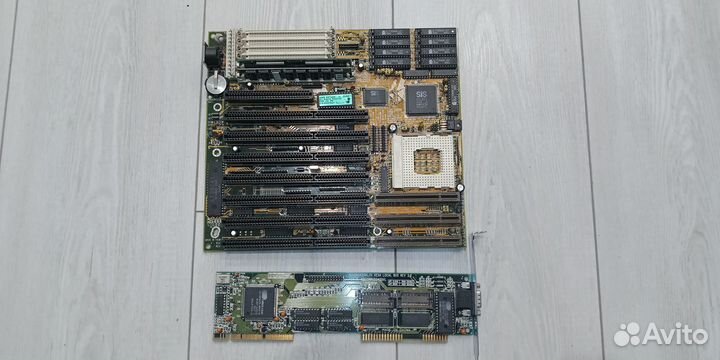 Ретро комплектующие ISA VGA VLB 486 Socket 3