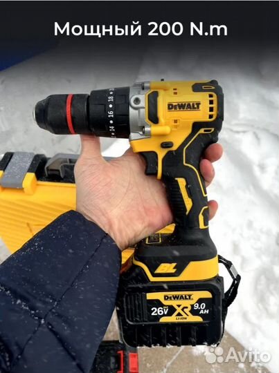 Шуруповерт для ледоруба dewalt