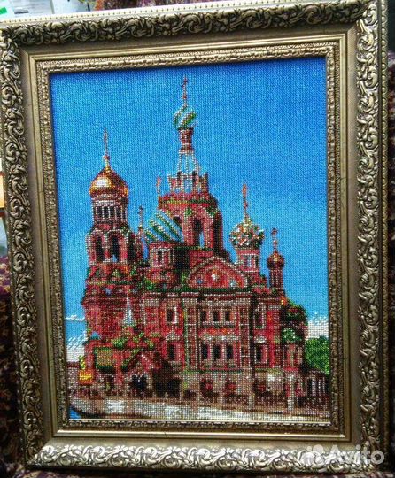 Картины вышитые бисером