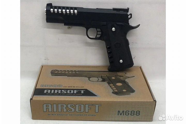 Детский пневматический пистолет М-6888