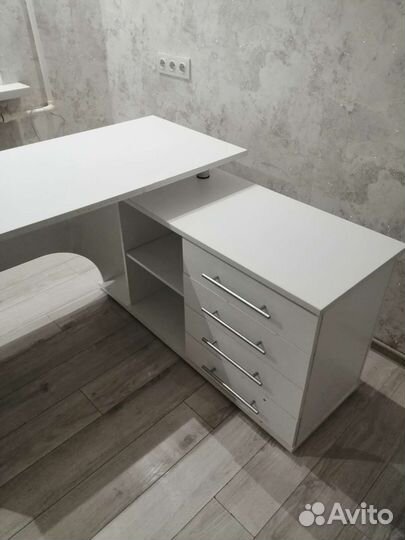 Компьютерный стол белый бу
