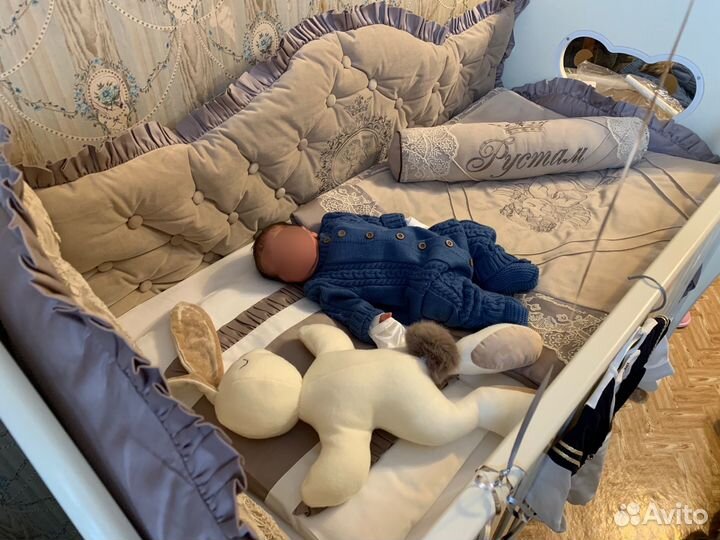 Бортики в детскую кроватку