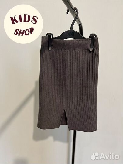 Вязанная юбка детская