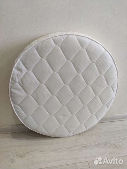 Матрас детский круглый+простынь