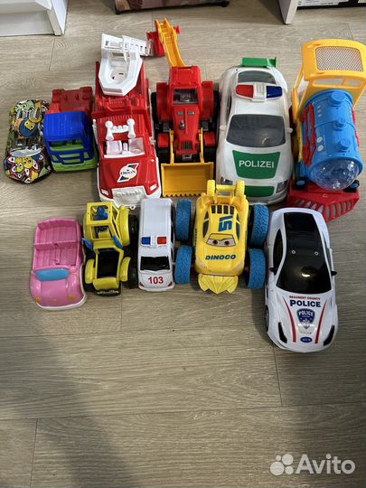 Детские машинки пакетом