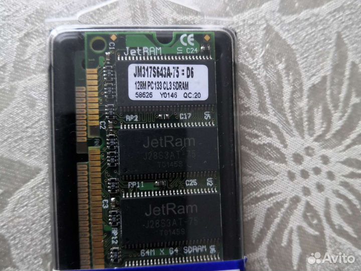 Память sdram PC 133 128 mb