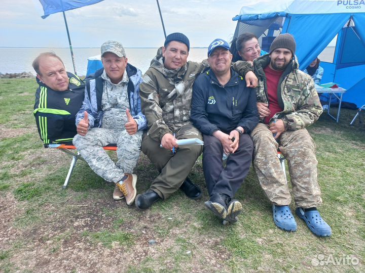 Раскладушка 200/75+матрац+опоры+подушка+орг,черная