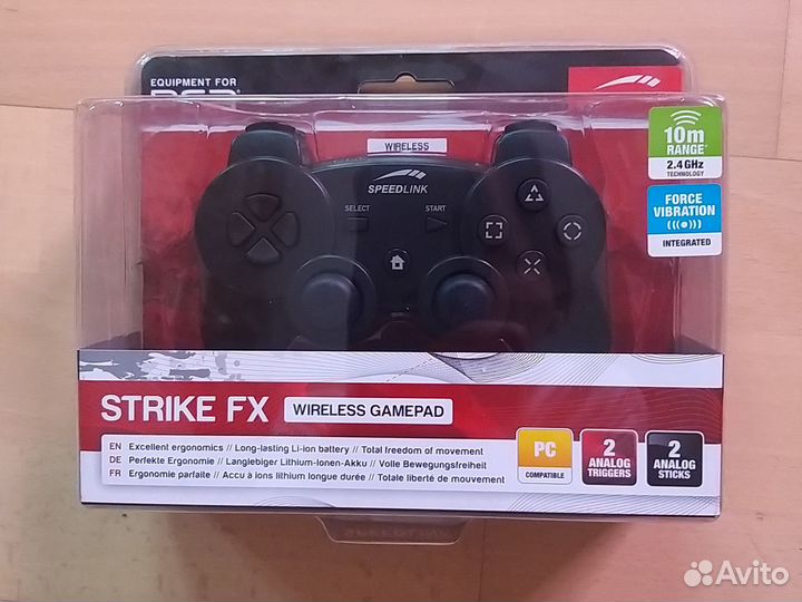Геймпад speedlink strike fx