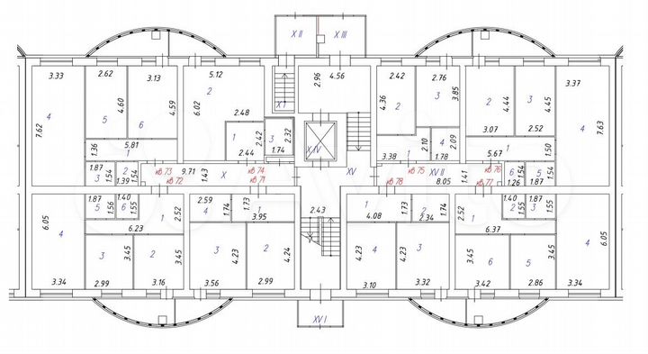 2-к. квартира, 65,6 м², 1/10 эт.