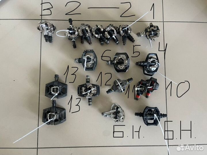 Велоаксессуары Педали Крепления