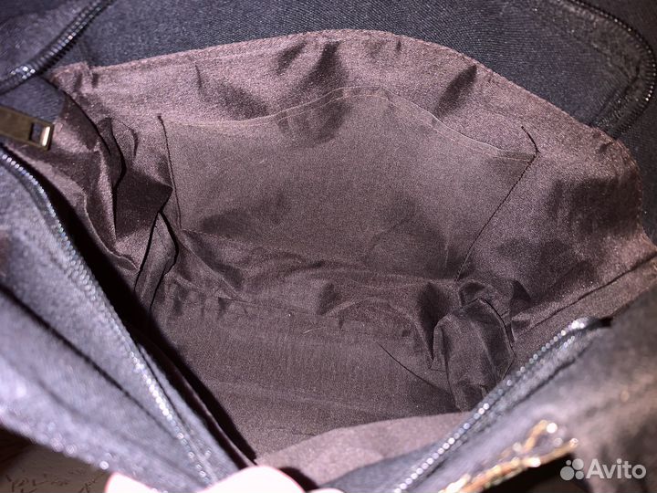 Сумка женская с пайетками и шитьём