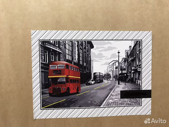 Картина по номерам новая