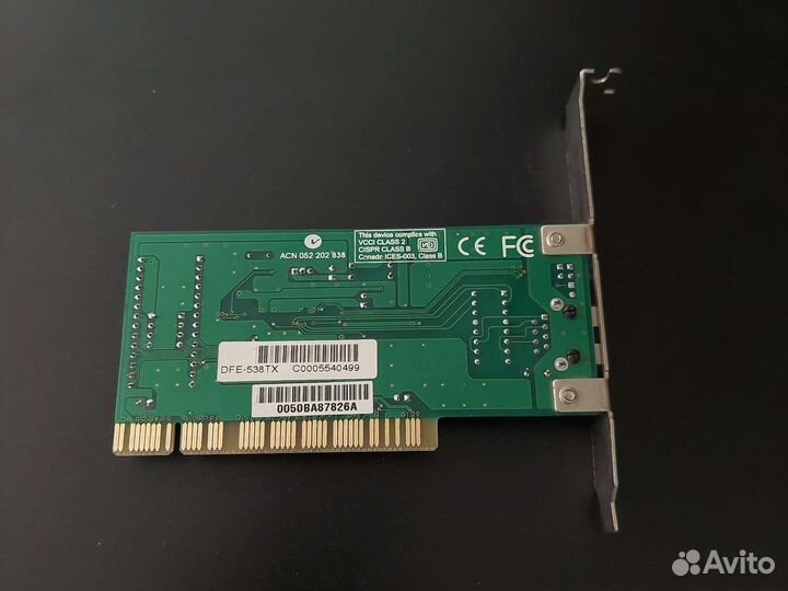 Сетевая карта D-Link DFE-538TX