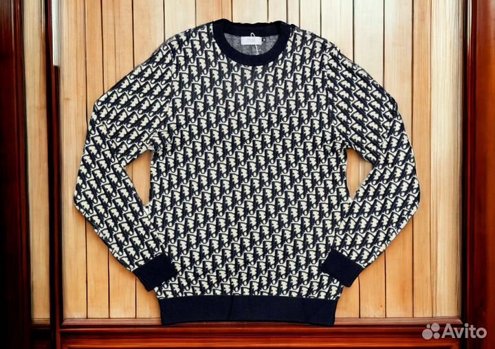 Мужской свитер и джинс Dior