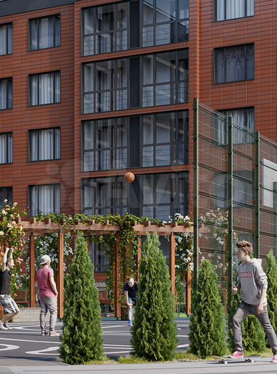 2-к. квартира, 64,8 м², 1/9 эт.