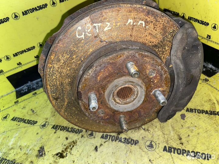 Тормозной диск hyundai getz
