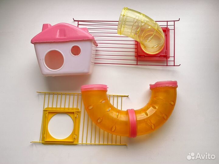 Домик, колесо, шар для хомяка