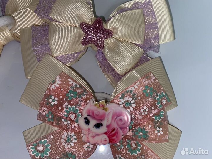 Набор резинок для волос ручной работы