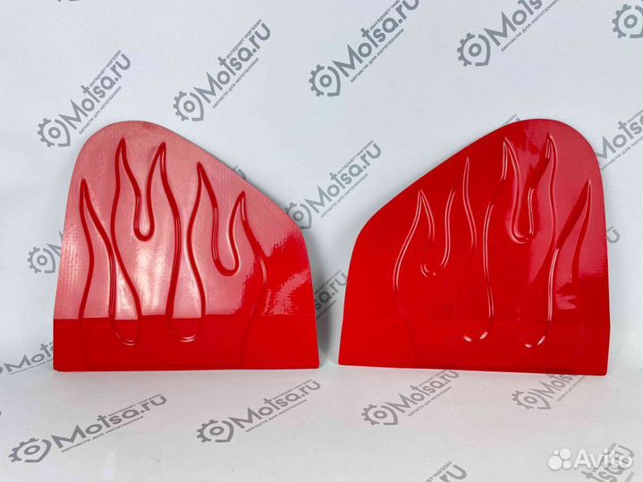 Тюнинг Иж мото накладка на дуги безопасности (пара