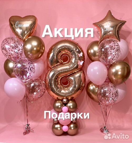 Воздушные шарики гелиевые шары