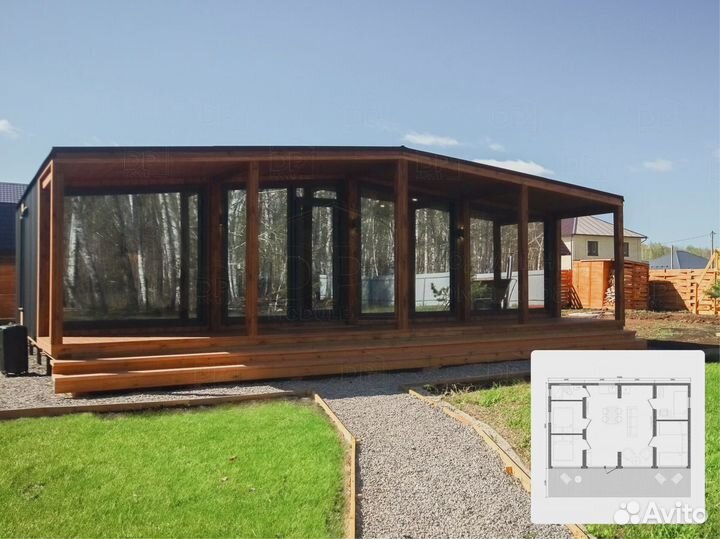 Продаем модульные дома с доставкой до участка