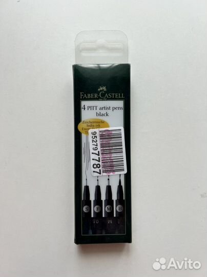 Линеры Micron, Faber Castell новые